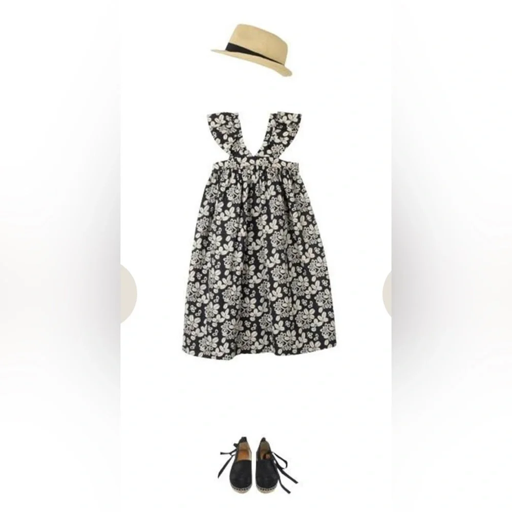 Bonpoint Eleana Dress Gris Ardoise. Size 12